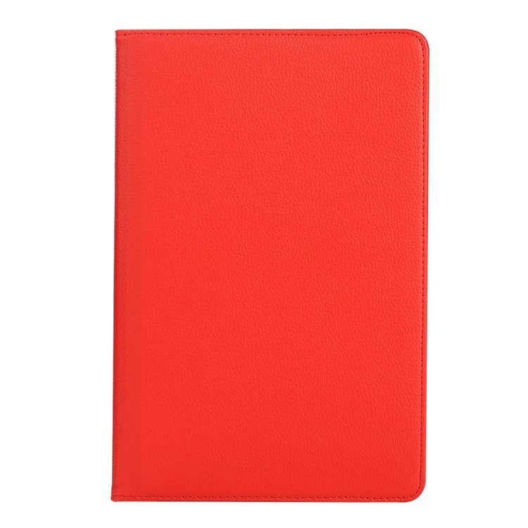 Litchi Grain 360 Degree Rotary Stand Leather Cover for Huawei MediaPad M3 8.4 Inch - Red