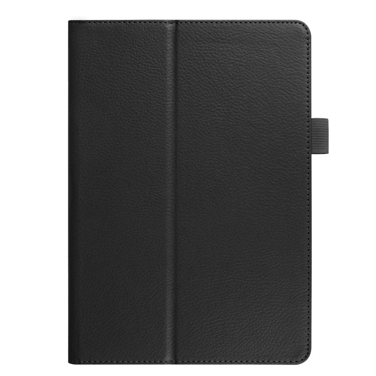 For Huawei MediaPad T3 10 Anti-Scratch Stylish Shockproof Litchi Skin Leather Case with Supporting Stand - Black
