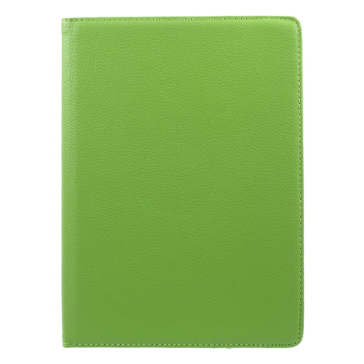 Litchi Skin PU Leather 360 Degree Rotary Stand Shell for Huawei MediaPad M3 Lite 10 (10.1 Inch) - Green