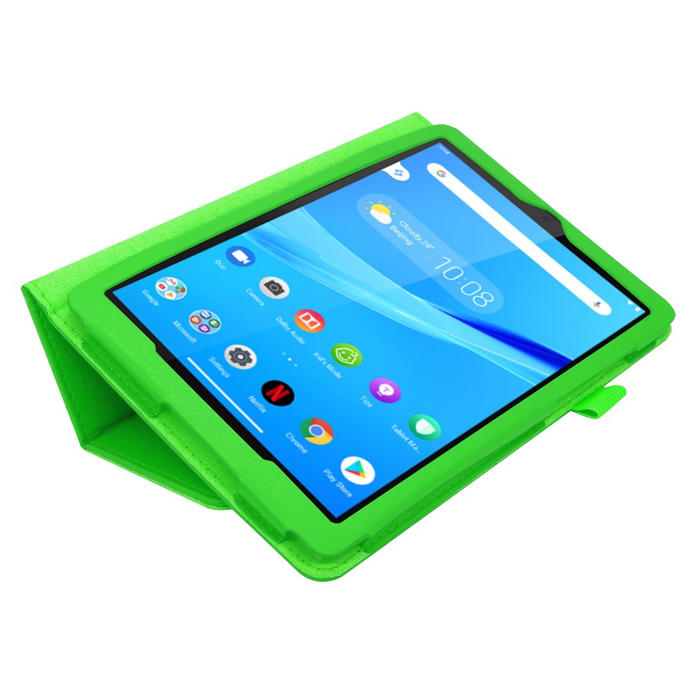 For Lenovo Tab M8/Tab M8 (2nd Gen) Litchi Texture Leather Case Tablet Cover - Green