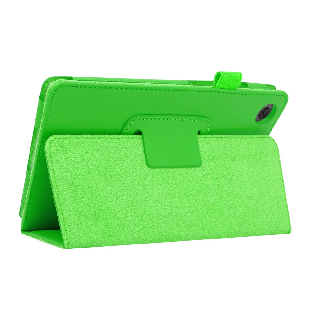 For Lenovo Tab M8/Tab M8 (2nd Gen) Litchi Texture Leather Case Tablet Cover - Green