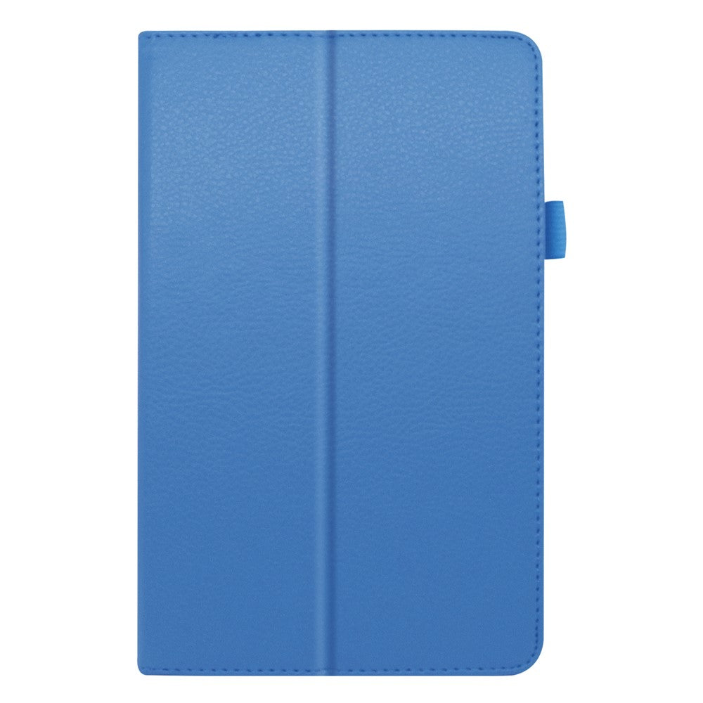 For Lenovo Tab M8/Tab M8 (2nd Gen) Litchi Texture Leather Case Tablet Cover - Baby Blue