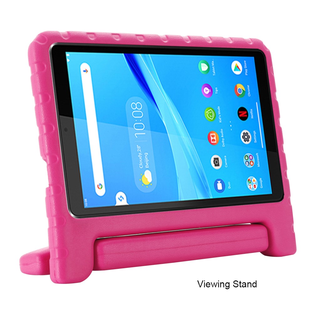 EVA Foam Shockproof Tablet Case with Handle Kickstand for Lenovo Tab M8 TB-8705F/Tab M8 (3rd Gen) - Rose