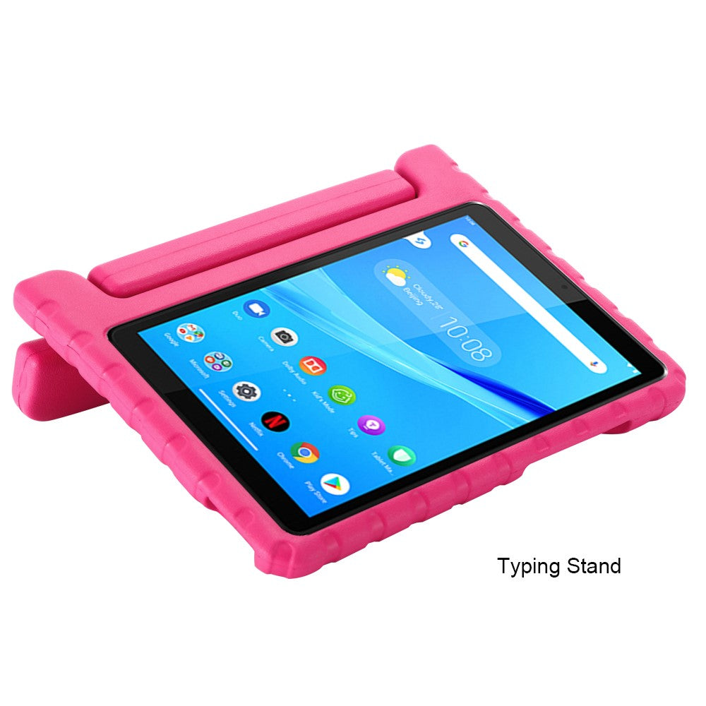 EVA Foam Shockproof Tablet Case with Handle Kickstand for Lenovo Tab M8 TB-8705F/Tab M8 (3rd Gen) - Rose