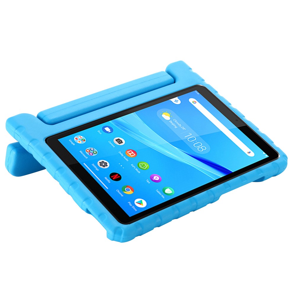 EVA Foam Shockproof Tablet Case with Handle Kickstand for Lenovo Tab M8 TB-8705F/Tab M8 (3rd Gen) - Blue