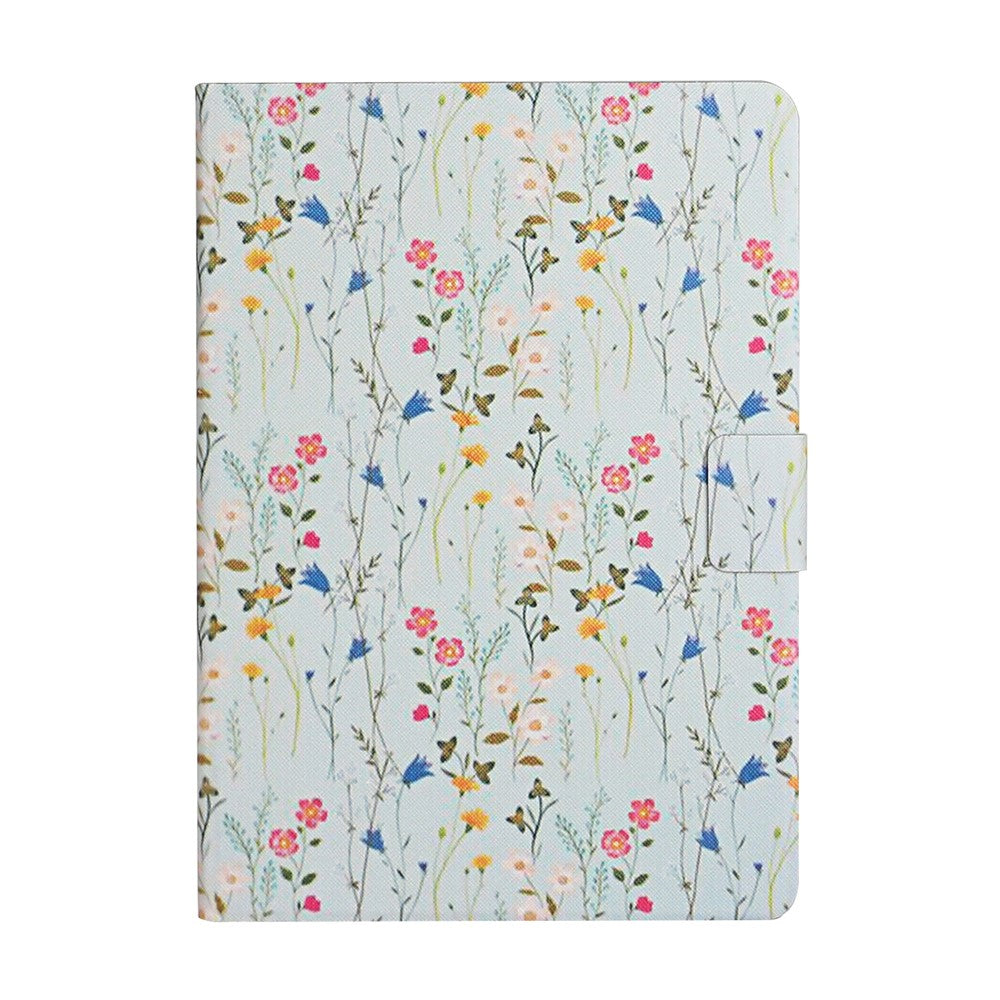Flower Pattern Printing Tablet Cover for Lenovo Tab M10 TB-X605F - Red Flower