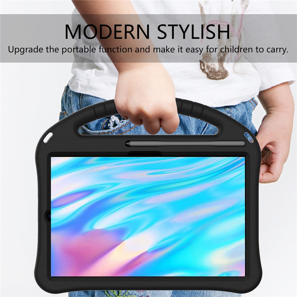 EVA Tablet Case with Pen Slot for Lenovo Tab M8 TB-8505 / Tab M8 (4th Gen) 2024 TB-301XU / M8 (4th Gen) 2023 TB-300FU - Black
