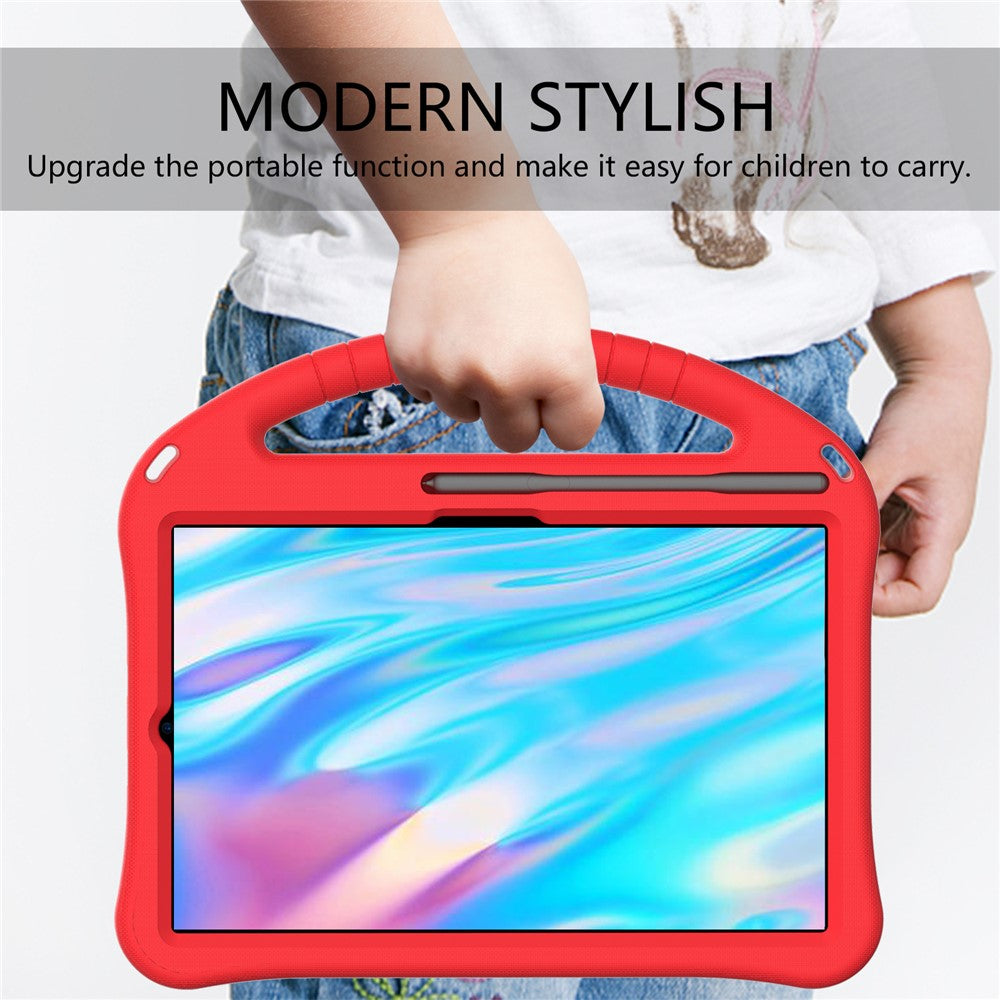 EVA Tablet Case with Pen Slot for Lenovo Tab M8 TB-8505 / Tab M8 (4th Gen) 2024 TB-301XU / M8 (4th Gen) 2023 TB-300FU - Red