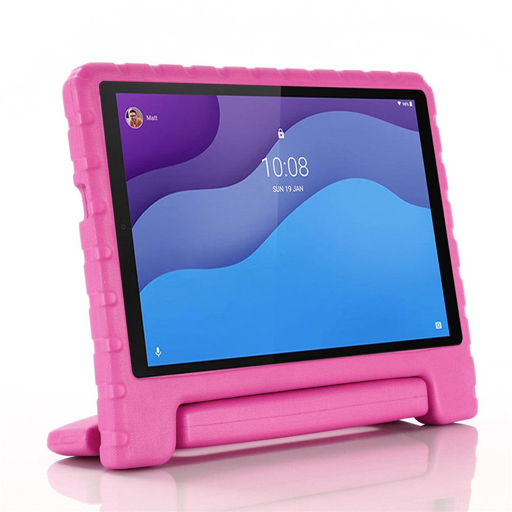 Anti-scratch Shockproof EVA Protective Tablet Cover Shell with Kickstand for Lenovo Tab M10 HD Gen 2 TB-X306 - Rose