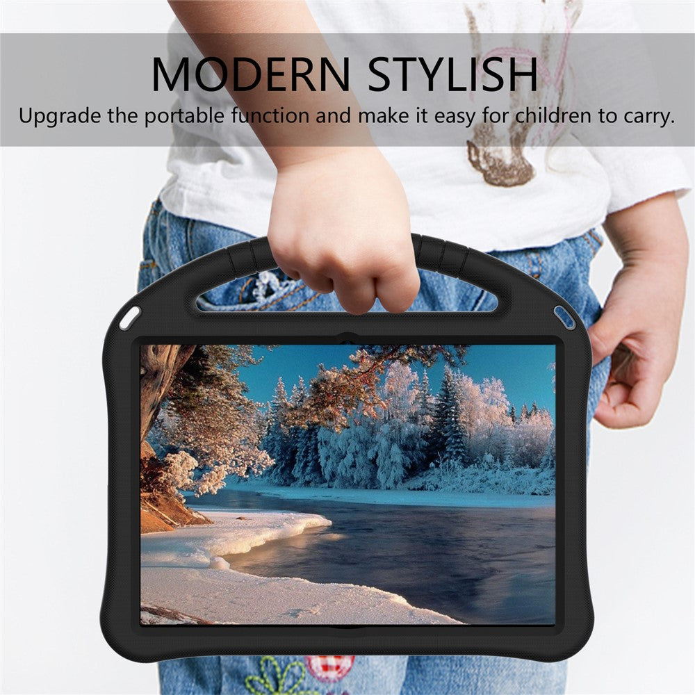 Anti-shock EVA Kickstand Case for Lenovo Tab E10 - Black
