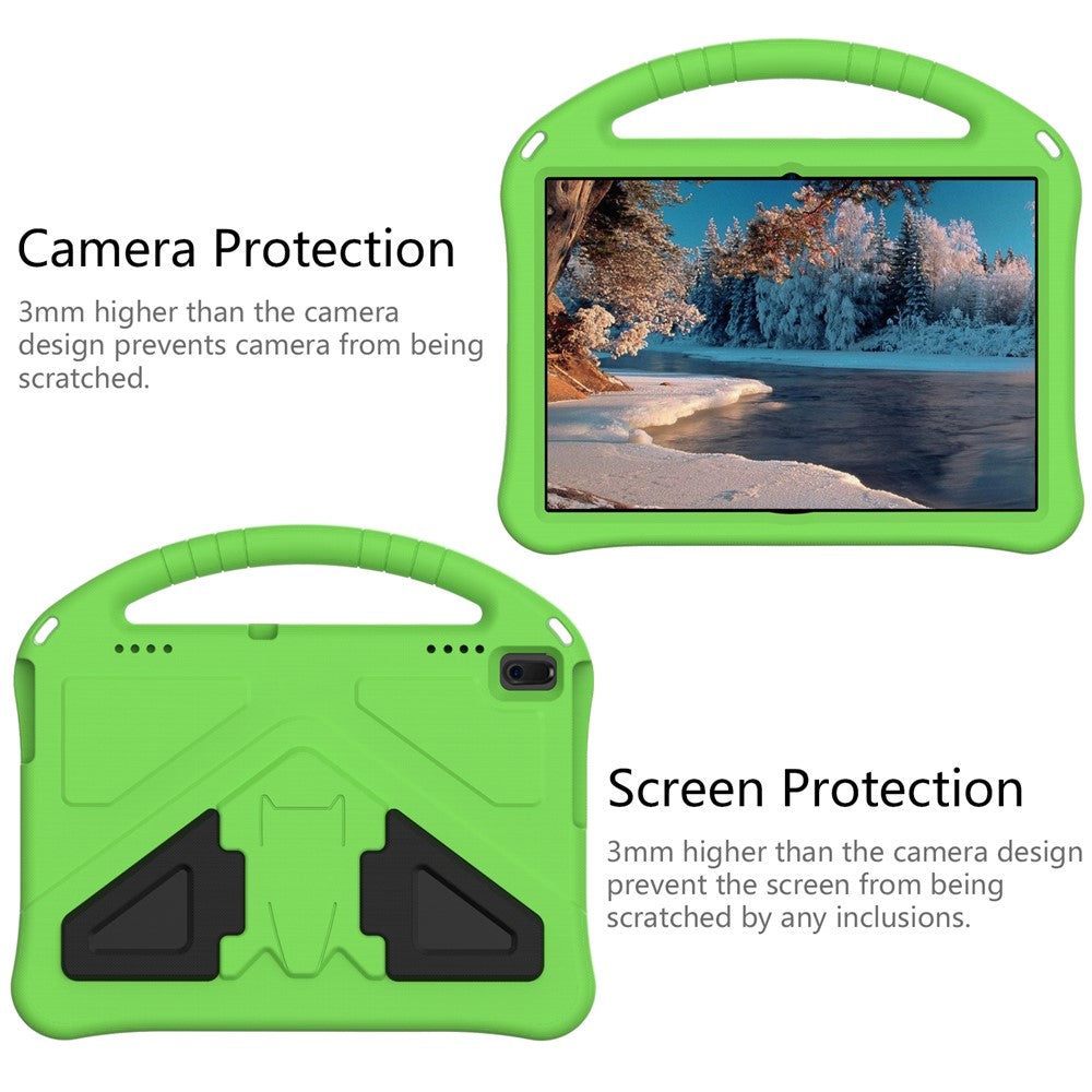 Anti-shock EVA Kickstand Case for Lenovo Tab E10 - Green