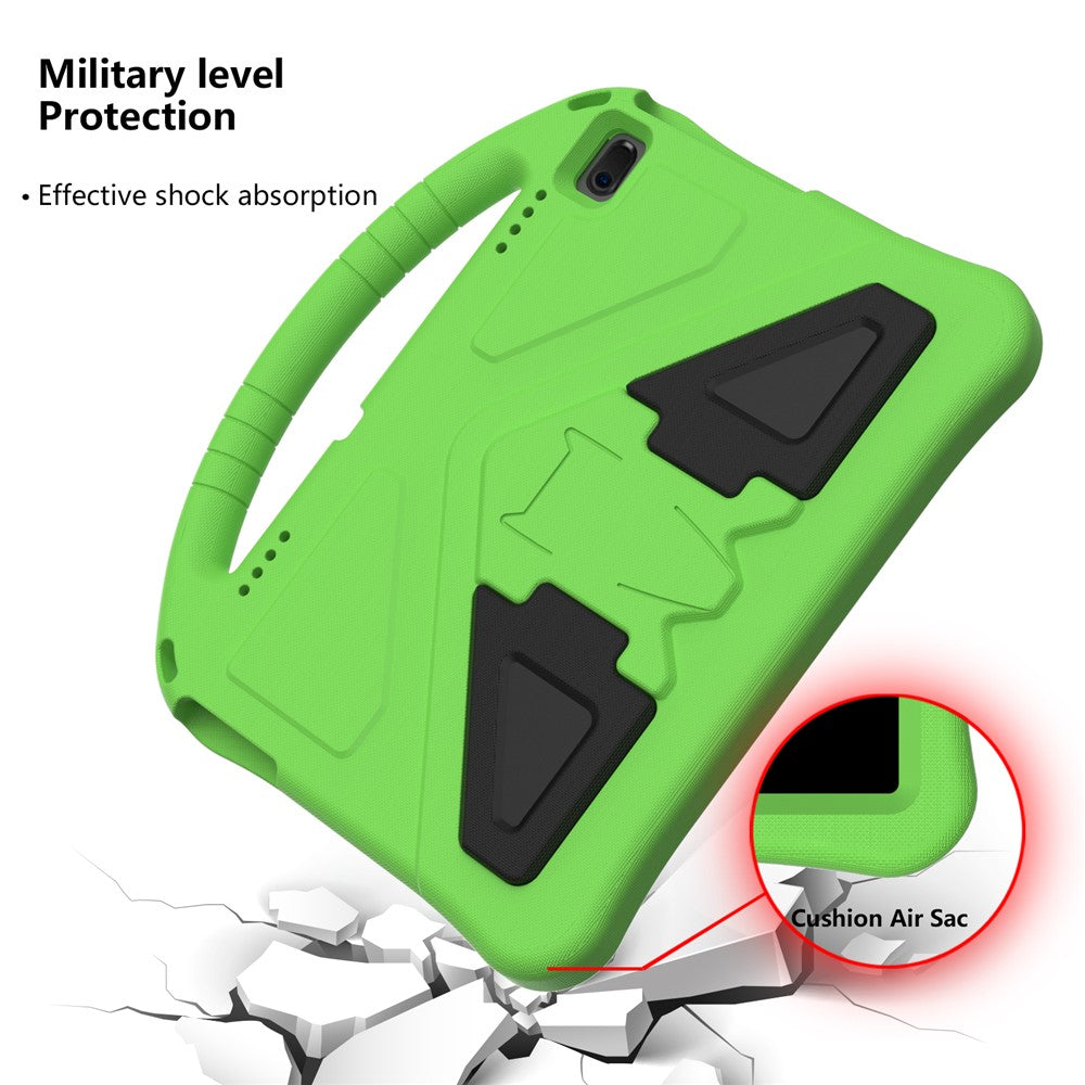 Anti-shock EVA Kickstand Case for Lenovo Tab E10 - Green