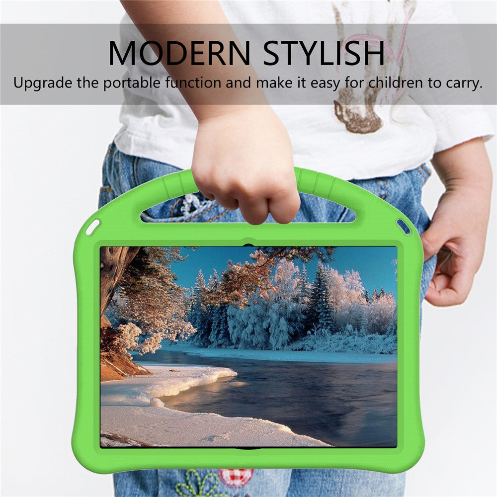 Anti-shock EVA Kickstand Case for Lenovo Tab E10 - Green
