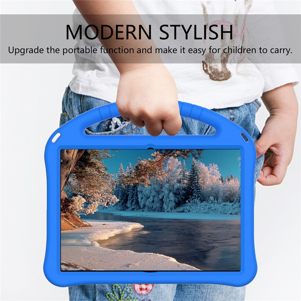 Anti-shock EVA Kickstand Case for Lenovo Tab E10 - Blue