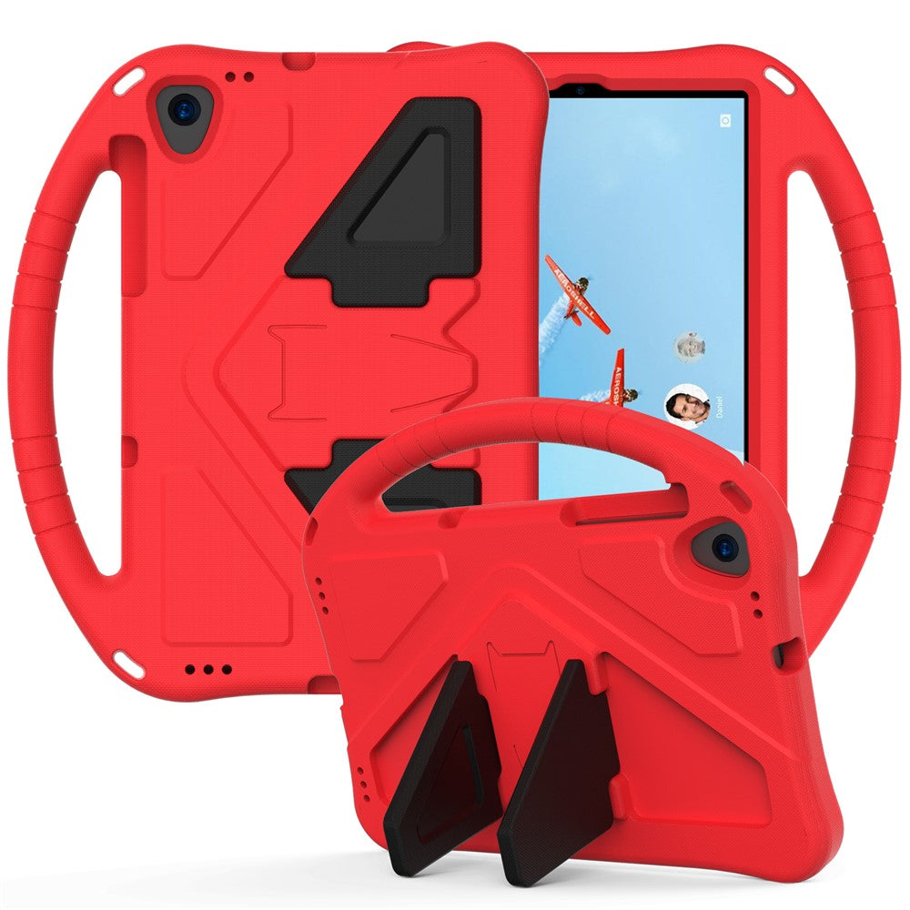 Anti-scratch Anti-shock EVA Kickstand Case for Lenovo Tab M10 HD Gen 2 - Red