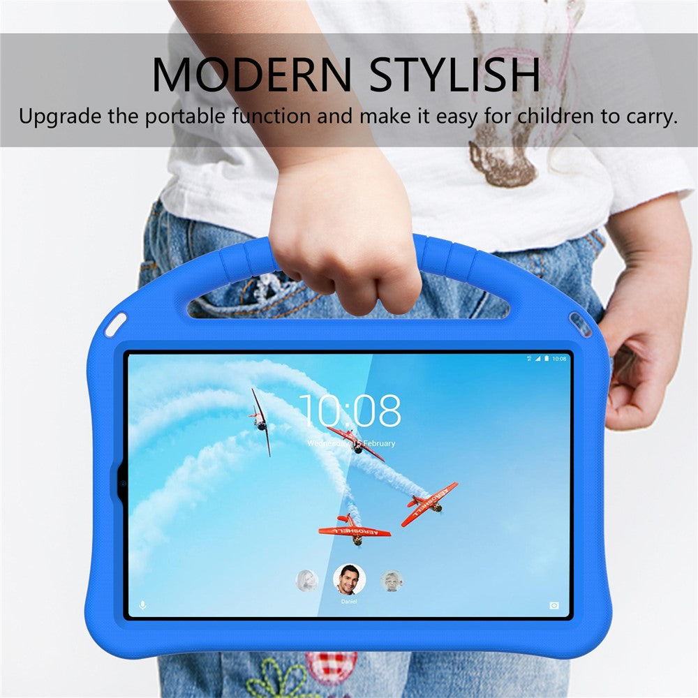 Anti-scratch Anti-shock EVA Kickstand Case for Lenovo Tab M10 HD Gen 2 - Blue