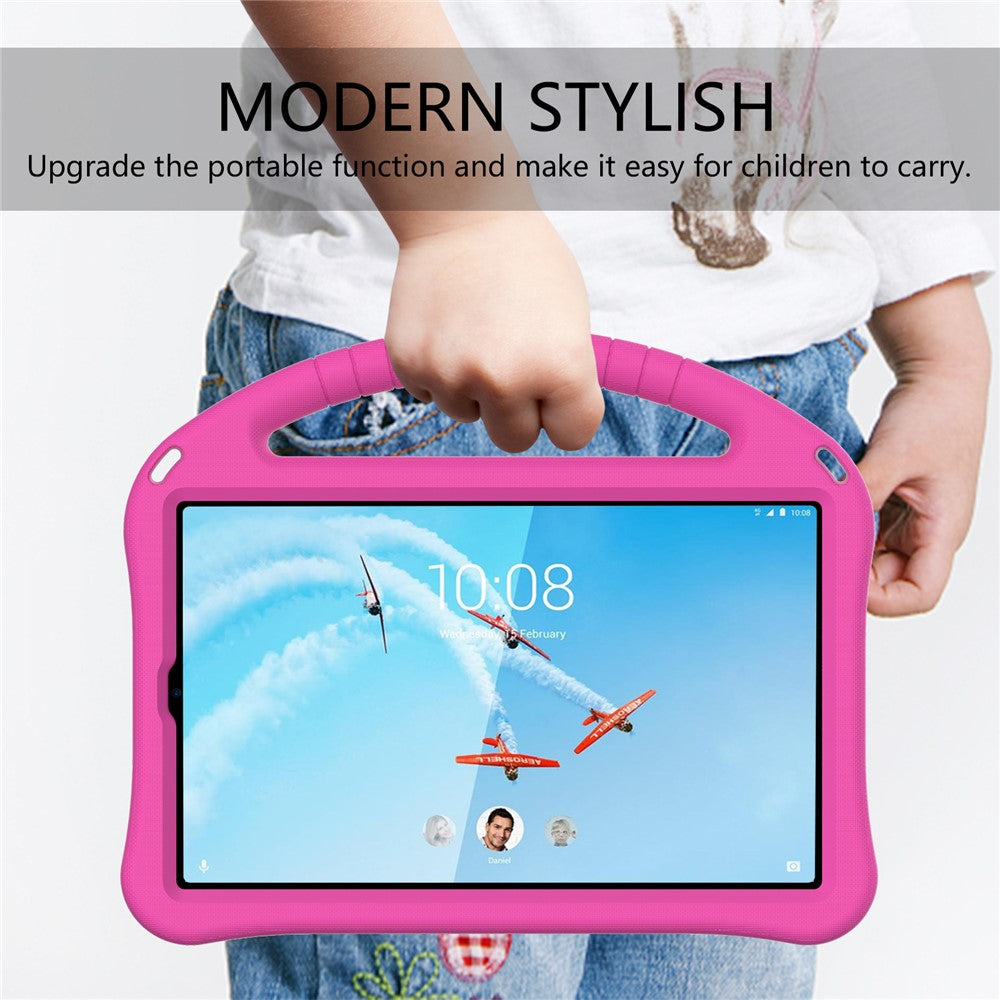 Anti-scratch Anti-shock EVA Kickstand Case for Lenovo Tab M10 HD Gen 2 - Rose