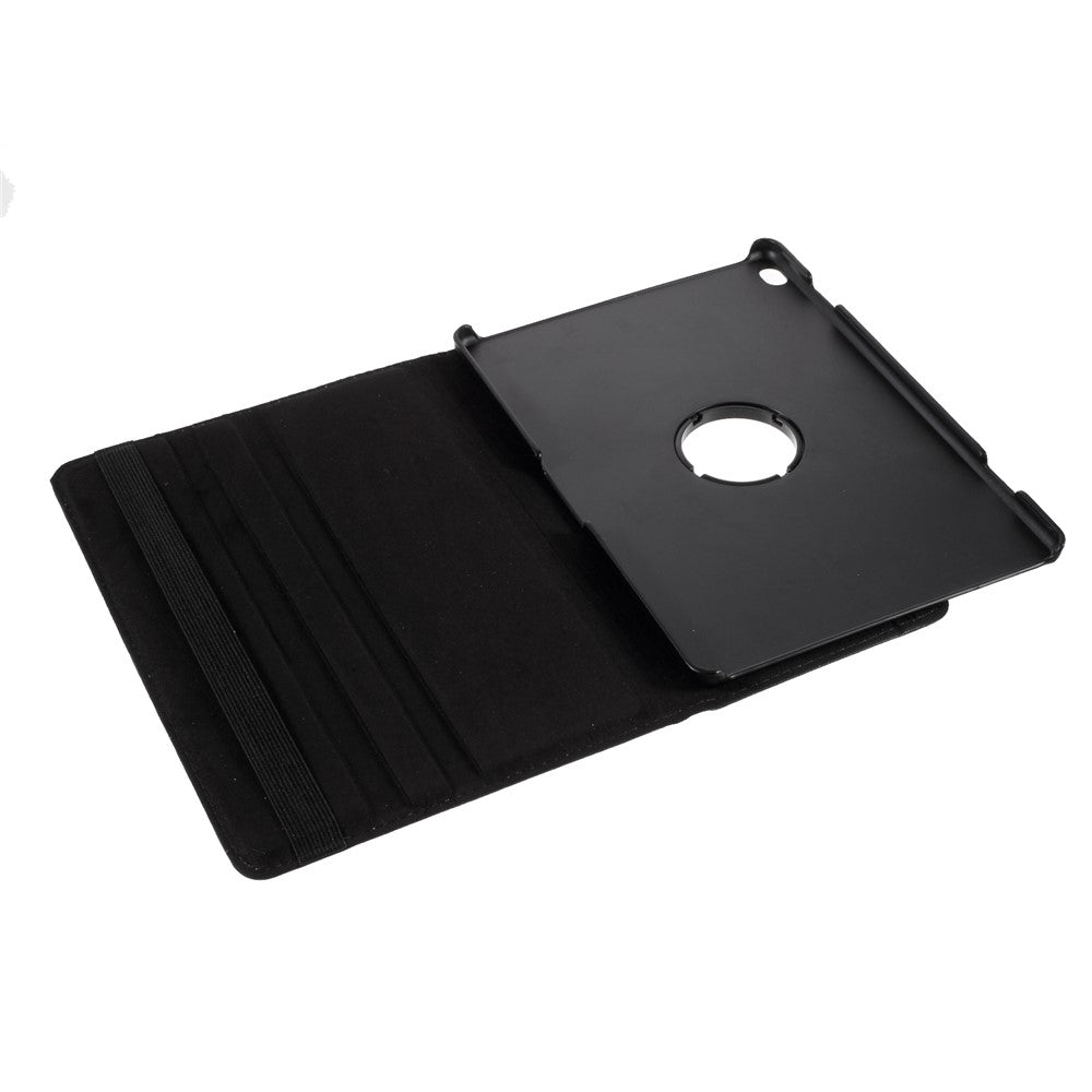 360 Degrees Rotating Stand Leather Case for Lenovo Tab M10 - Black