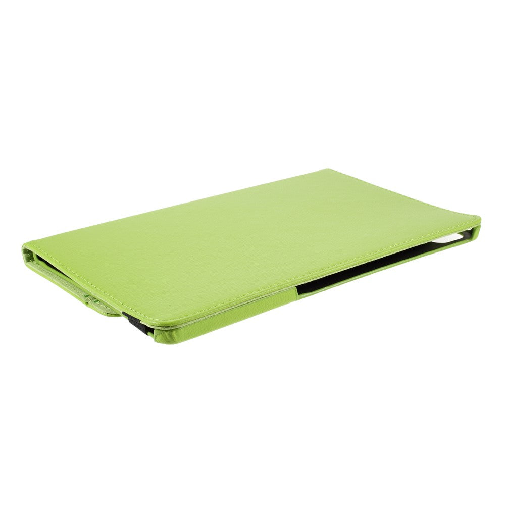 360 Degrees Rotating Stand Leather Case for Lenovo Tab P11 / P11 5G 11 inch TB-J606F / J606X - Green