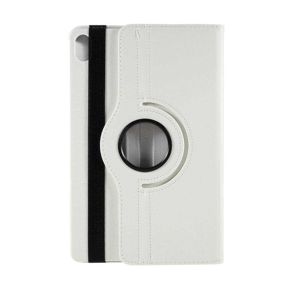 360 Degrees Rotating Stand Leather Case for Lenovo Tab P11 / P11 5G 11 inch TB-J606F / J606X - White