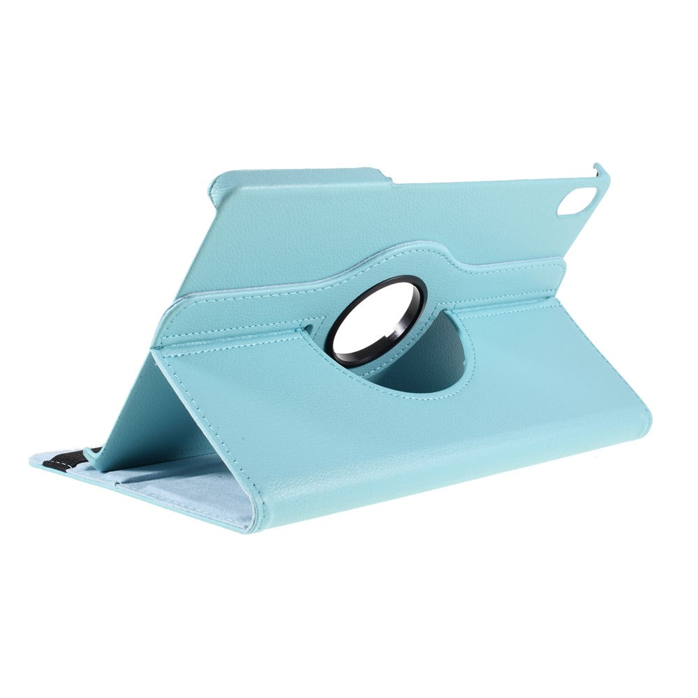 360 Degrees Rotating Stand Leather Case for Lenovo Tab P11 / P11 5G 11 inch TB-J606F / J606X - Baby Blue
