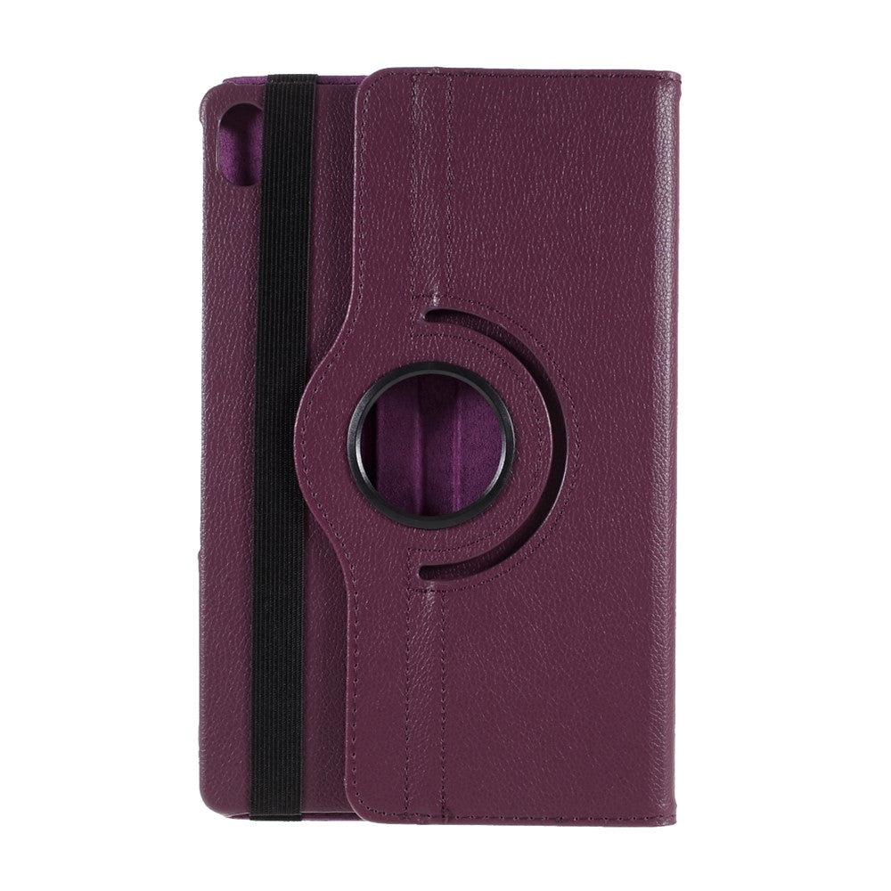 360 Degrees Rotating Stand Leather Case for Lenovo Tab P11 / P11 5G 11 inch TB-J606F / J606X - Purple