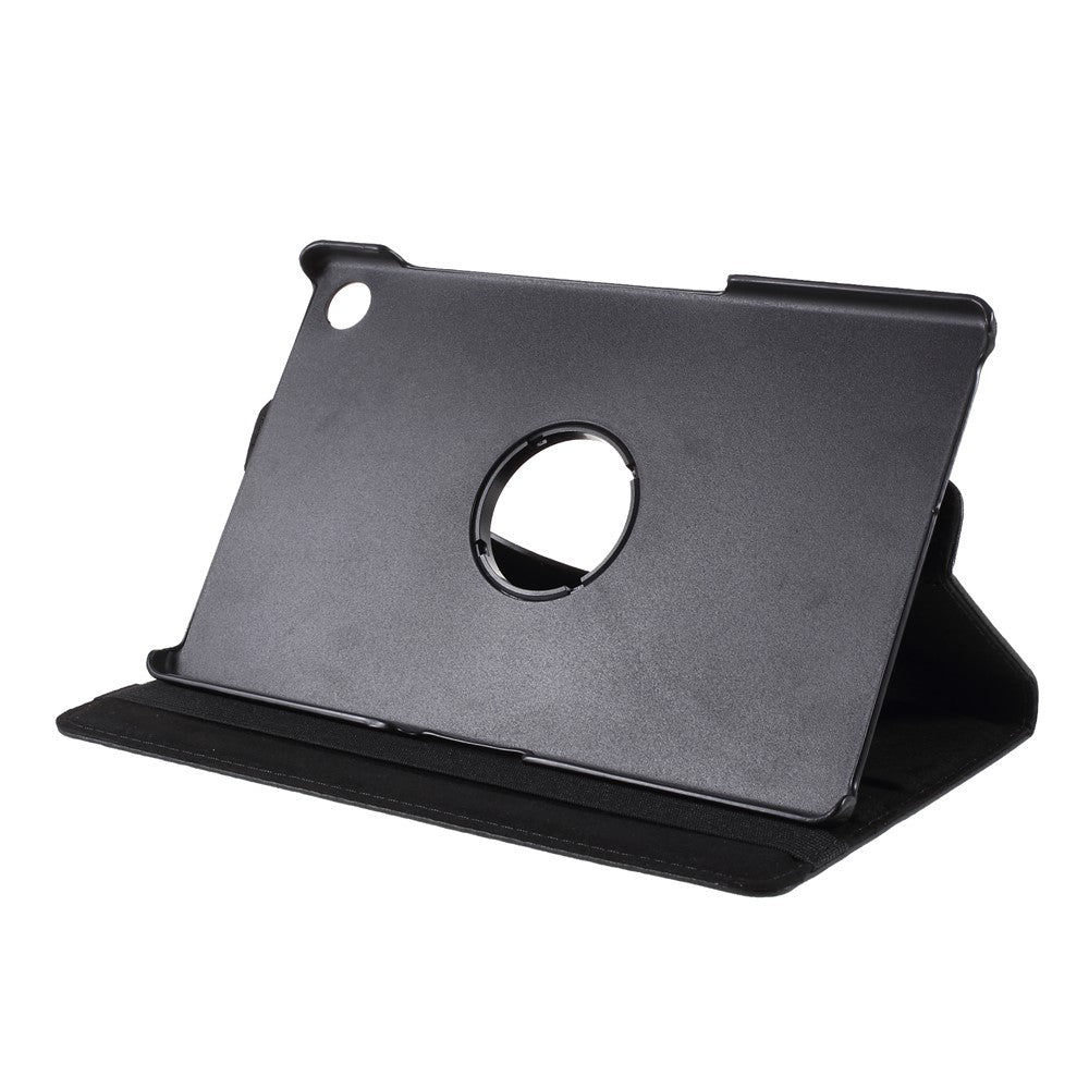 360 Degrees Rotating Stand Leather Case for Lenovo Tab M10 HD Gen 2 TB-X306X - Black