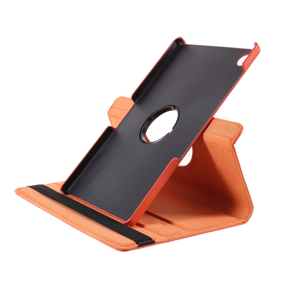 360 Degrees Rotating Stand Leather Case for Lenovo Tab M10 HD Gen 2 TB-X306X - Orange