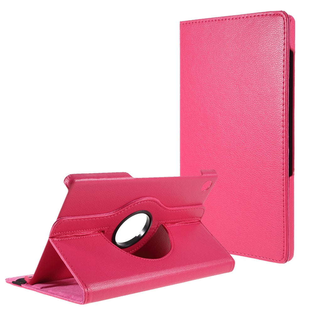 360 Degrees Rotating Stand Leather Case for Lenovo Tab M10 HD Gen 2 TB-X306X - Rose