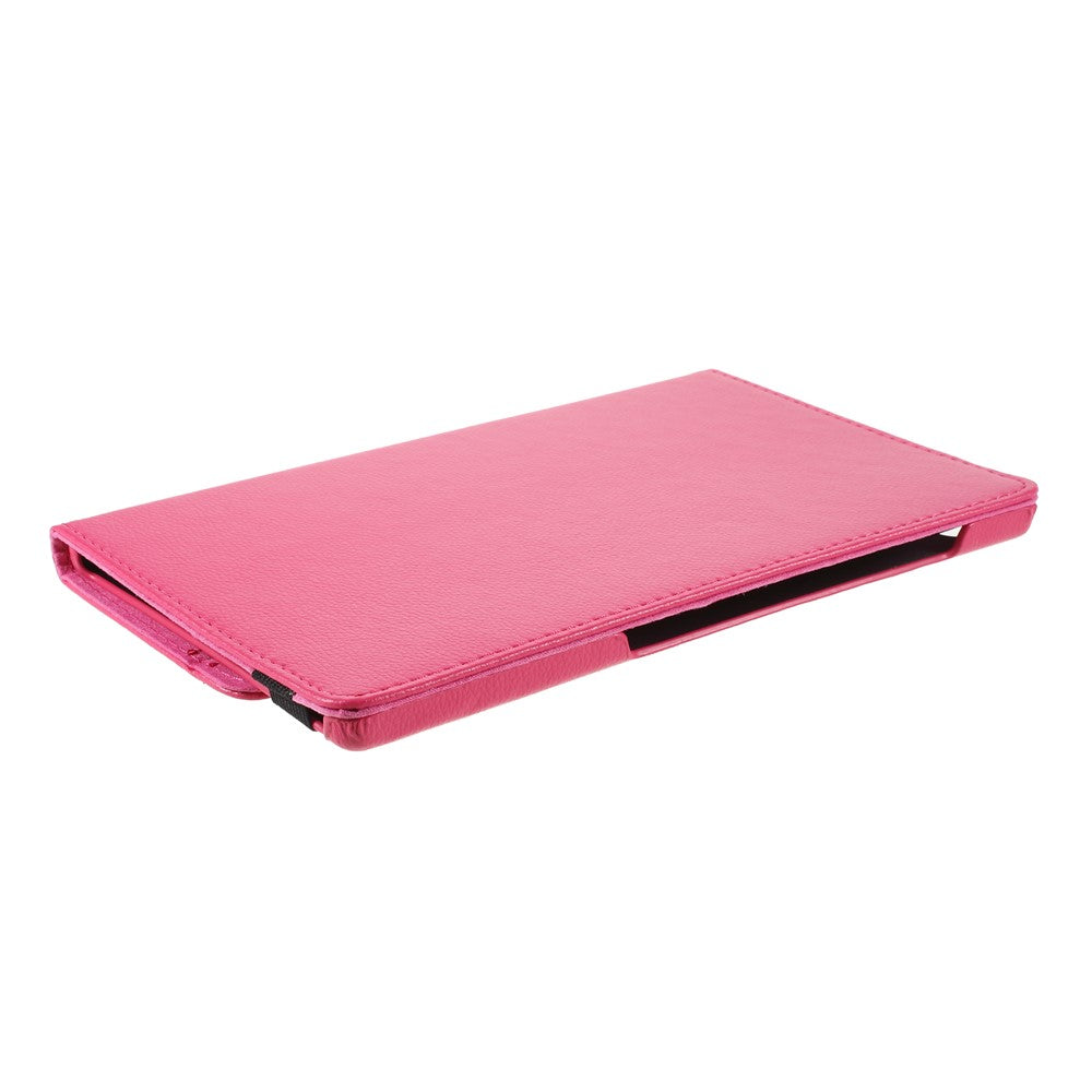 360 Degrees Rotating Stand Leather Case for Lenovo Tab M10 HD Gen 2 TB-X306X - Rose