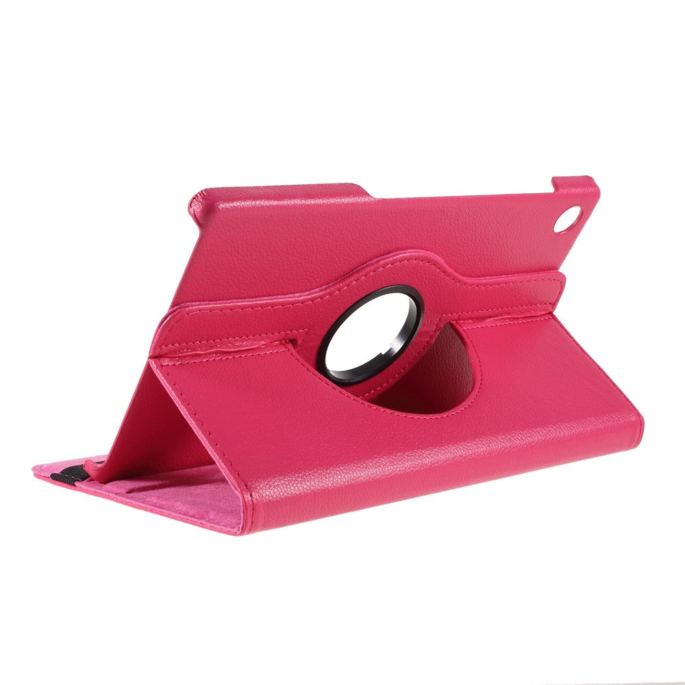 360 Degrees Rotating Stand Leather Case for Lenovo Tab M10 HD Gen 2 TB-X306X - Rose