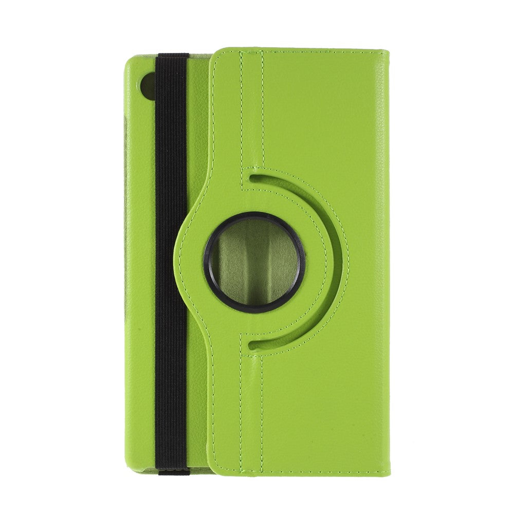 360 Degrees Rotating Stand Leather Case for Lenovo Tab M10 HD Gen 2 TB-X306X - Green
