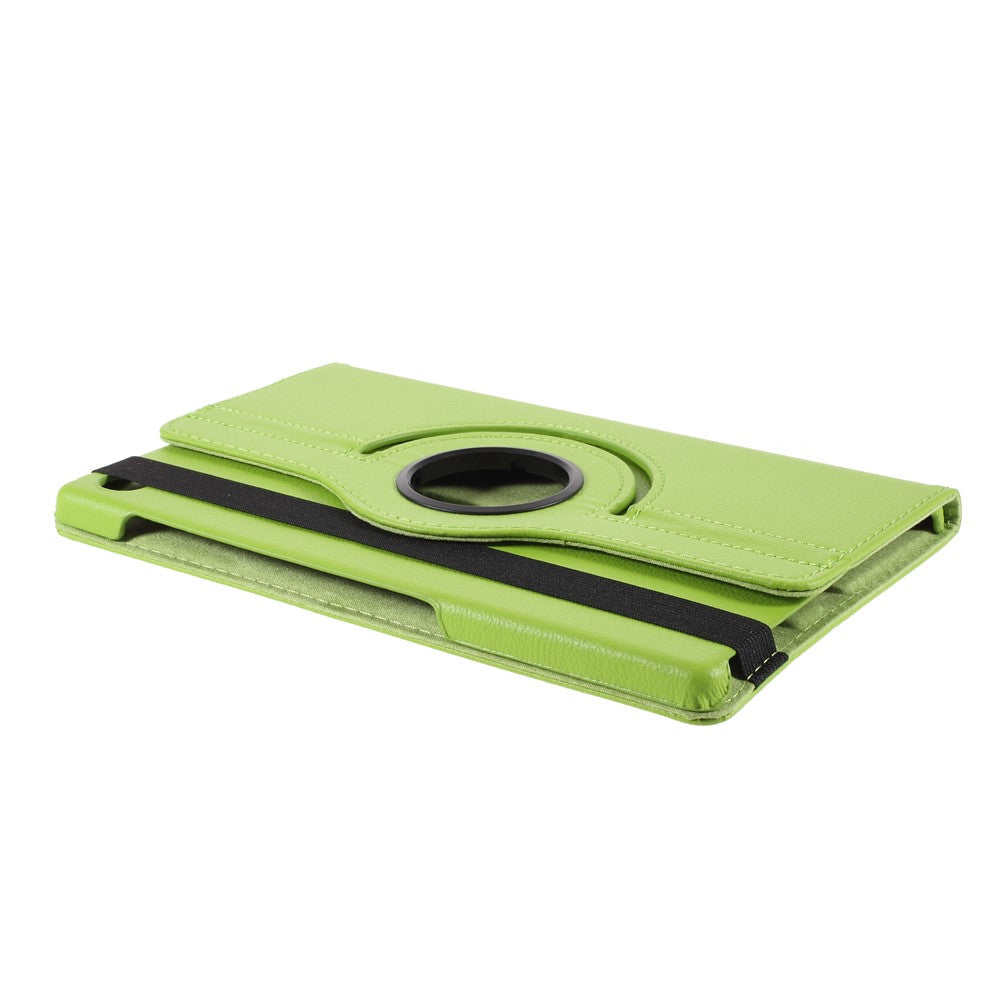 360 Degrees Rotating Stand Leather Case for Lenovo Tab M10 HD Gen 2 TB-X306X - Green
