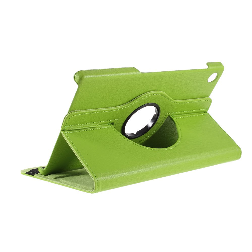 360 Degrees Rotating Stand Leather Case for Lenovo Tab M10 HD Gen 2 TB-X306X - Green