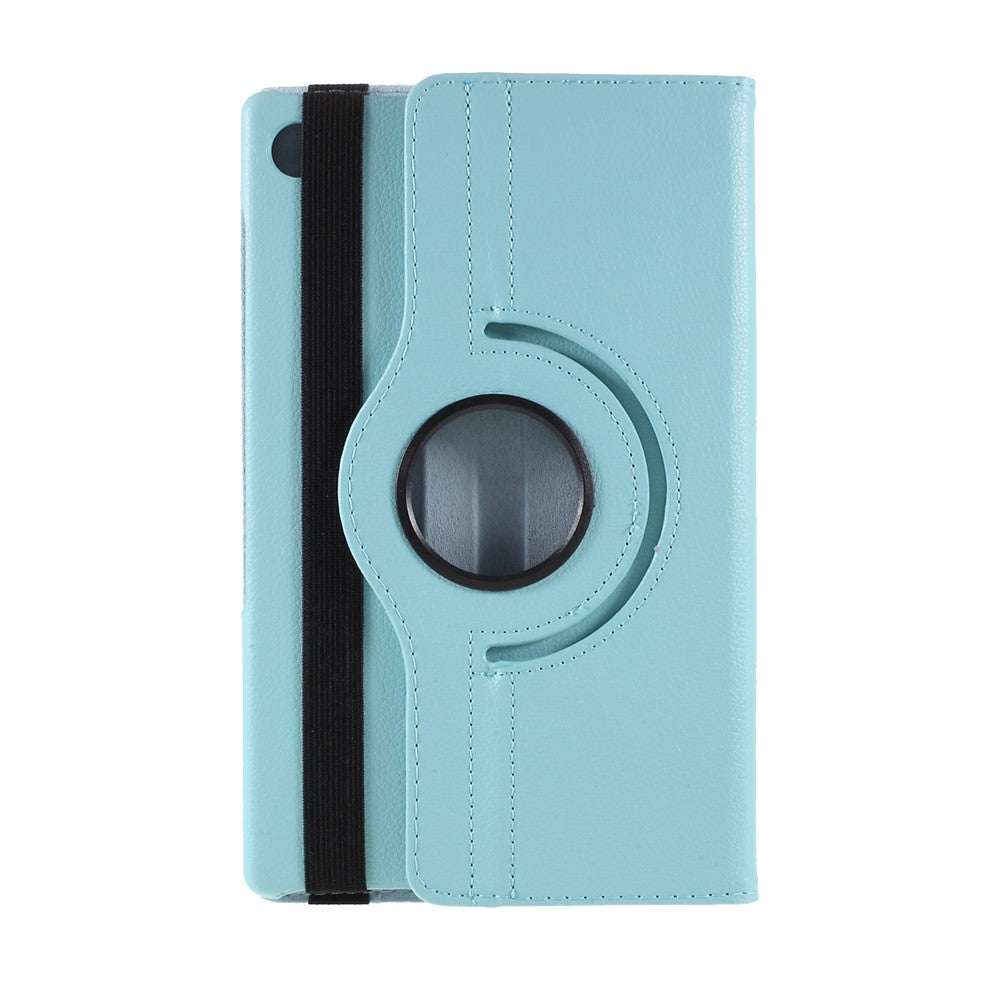 360 Degrees Rotating Stand Leather Case for Lenovo Tab M10 HD Gen 2 TB-X306X - Baby Blue