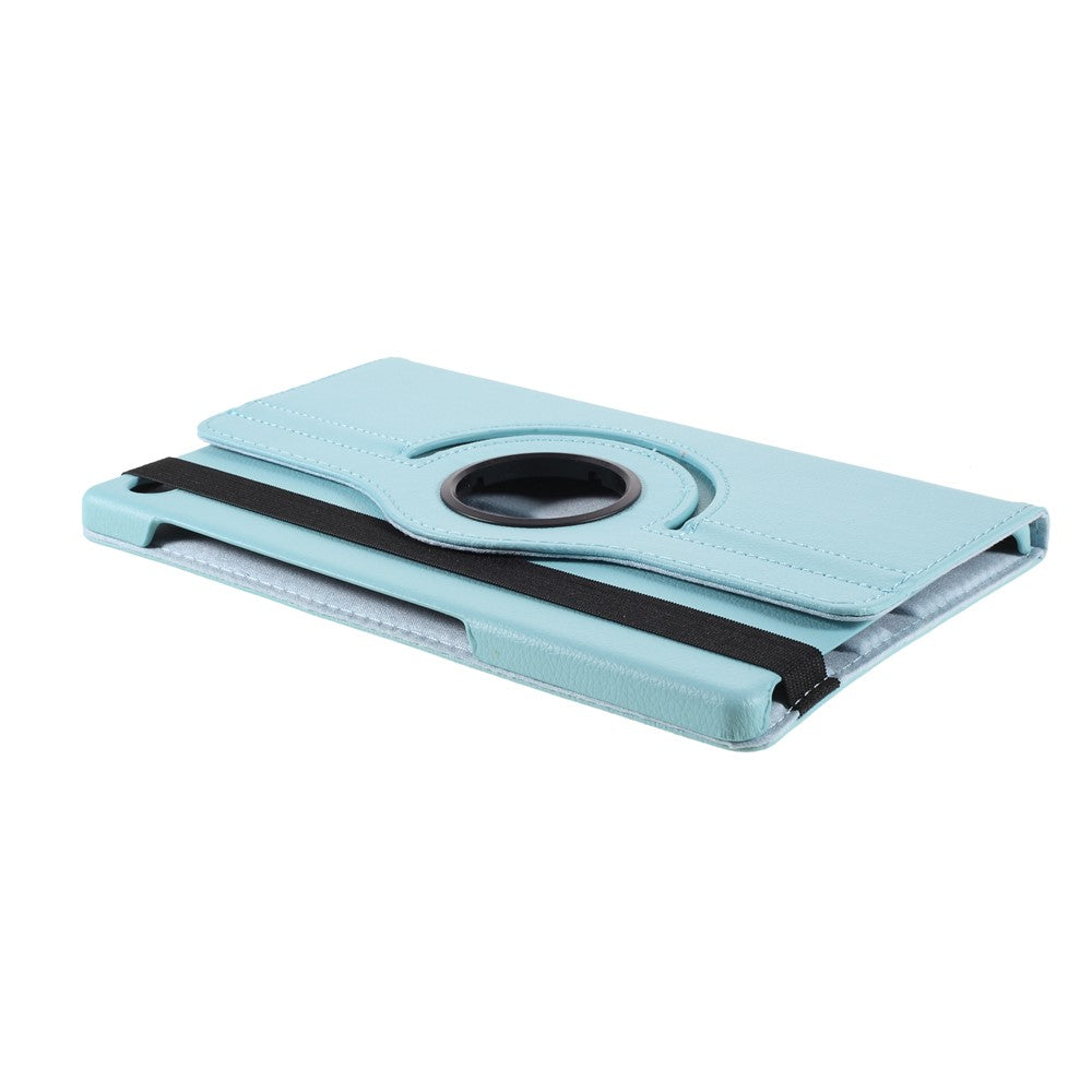360 Degrees Rotating Stand Leather Case for Lenovo Tab M10 HD Gen 2 TB-X306X - Baby Blue