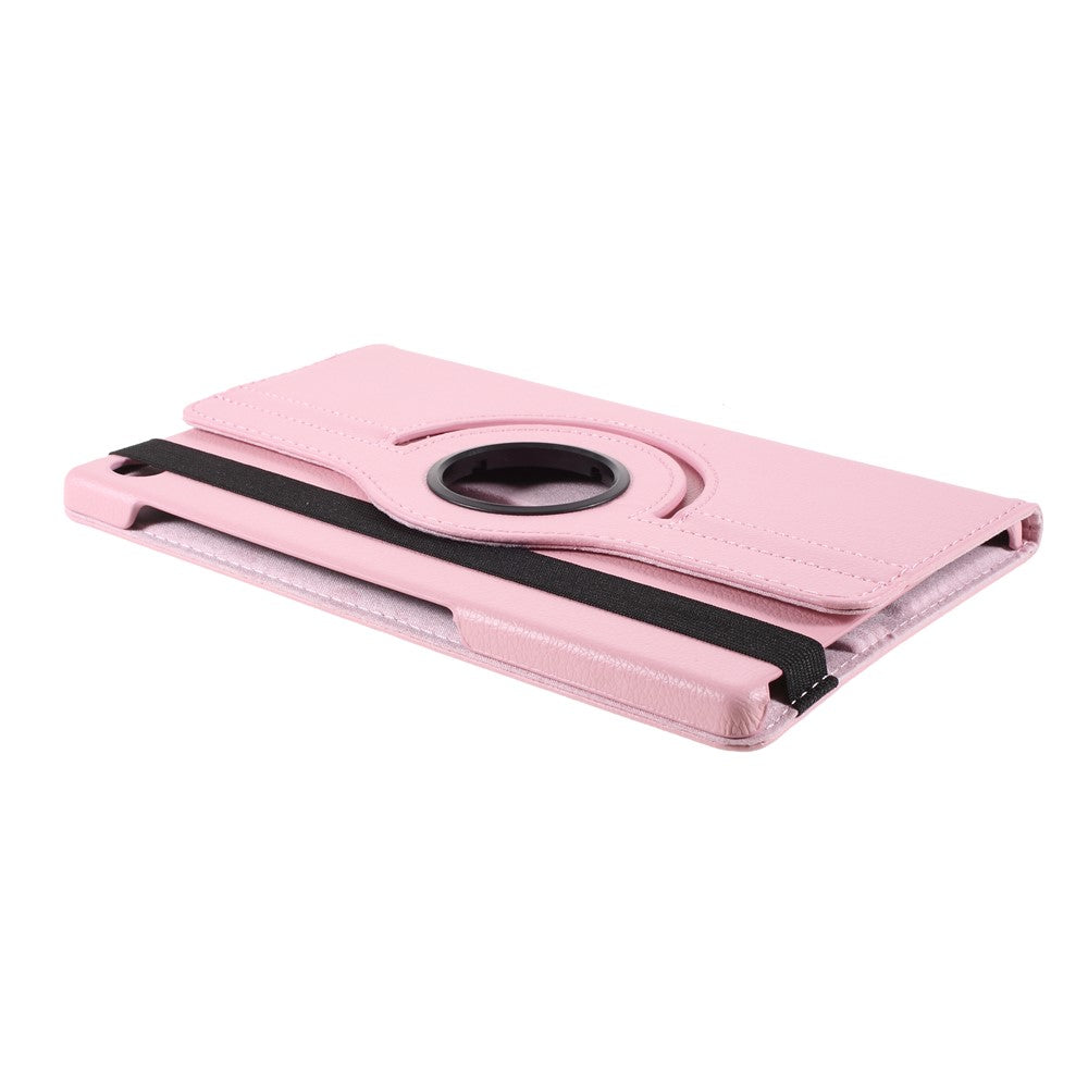 360 Degrees Rotating Stand Leather Case for Lenovo Tab M10 HD Gen 2 TB-X306X - Pink