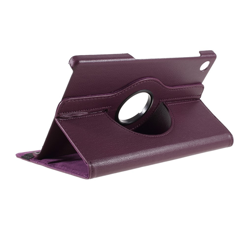 360 Degrees Rotating Stand Leather Case for Lenovo Tab M10 HD Gen 2 TB-X306X - Purple