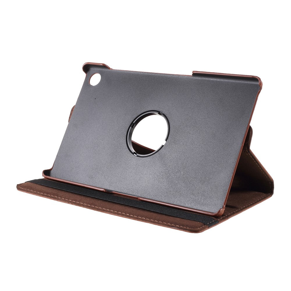 360 Degrees Rotating Stand Leather Case for Lenovo Tab M10 HD Gen 2 TB-X306X - Brown