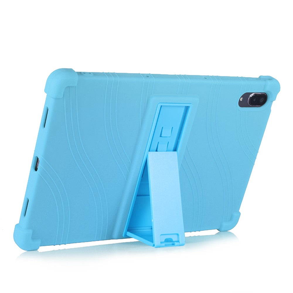 Shockproof Case for Lenovo Tab P11 Pro (2021) Silicone Tablet Cover with Kickstand - Baby Blue