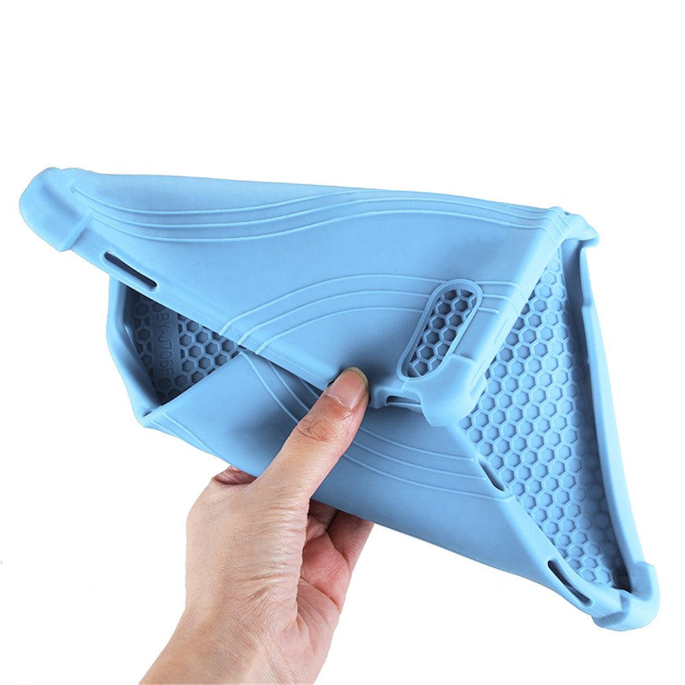 Shockproof Case for Lenovo Tab P11 Pro (2021) Silicone Tablet Cover with Kickstand - Baby Blue
