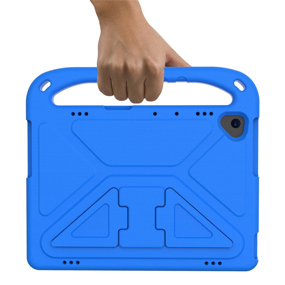 Hand-Hold Grip EVA Tablet Case with Kickstand for Lenovo Tab M10 TB-X505F / TB-X605F /  M10 FHD REL TB-X605FC / TB-X605LC / Tab P10 TB-X705F - Blue
