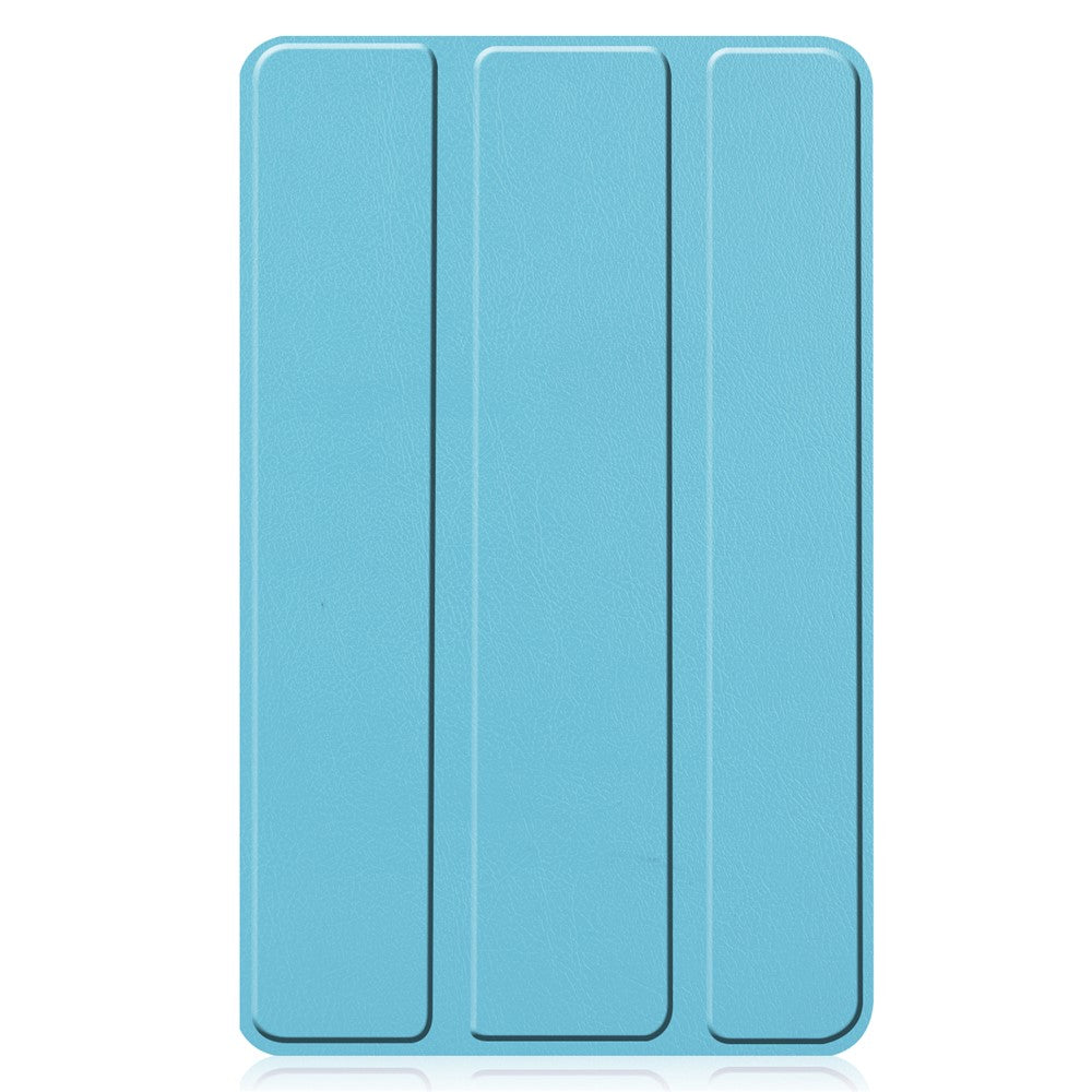 Tri-fold Stand PU Leather Tablet Well-protected Case Cover for Lenovo Tab M7 (2nd Gen) / (3rd Gen) - Sky Blue
