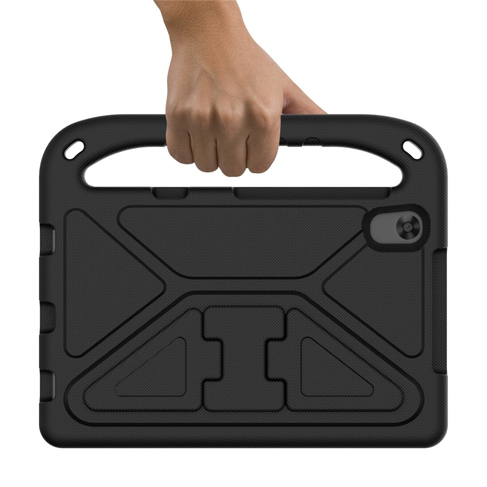 Handle Kickstand Light-Weight EVA Shockproof Protective Case Cover for Lenovo Tab M8 (1st Gen) TB-8505 / Tab M8 (2nd Gen) TB-8705 / Tab M8 (3rd Gen) TB-8506 - Black