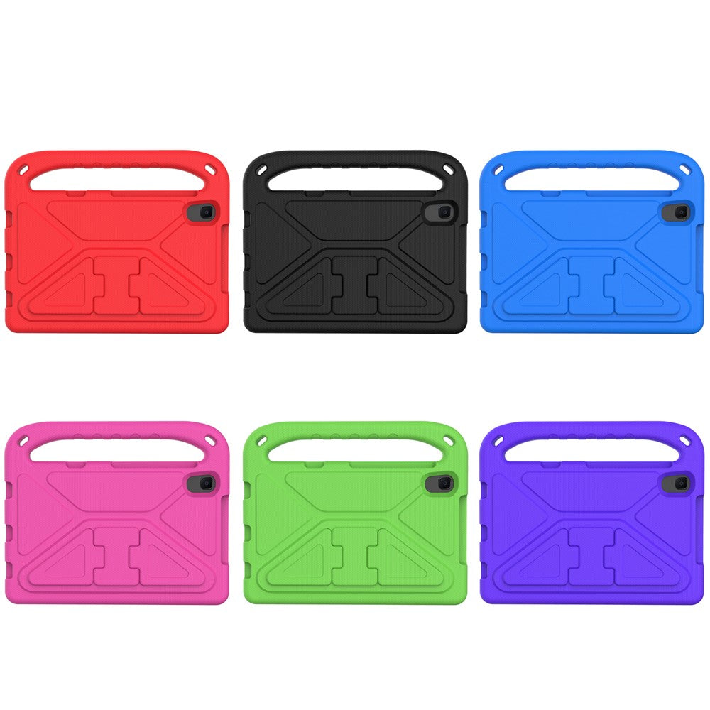 Handle Kickstand Light-Weight EVA Shockproof Protective Case Cover for Lenovo Tab M8 (1st Gen) TB-8505 / Tab M8 (2nd Gen) TB-8705 / Tab M8 (3rd Gen) TB-8506 - Black