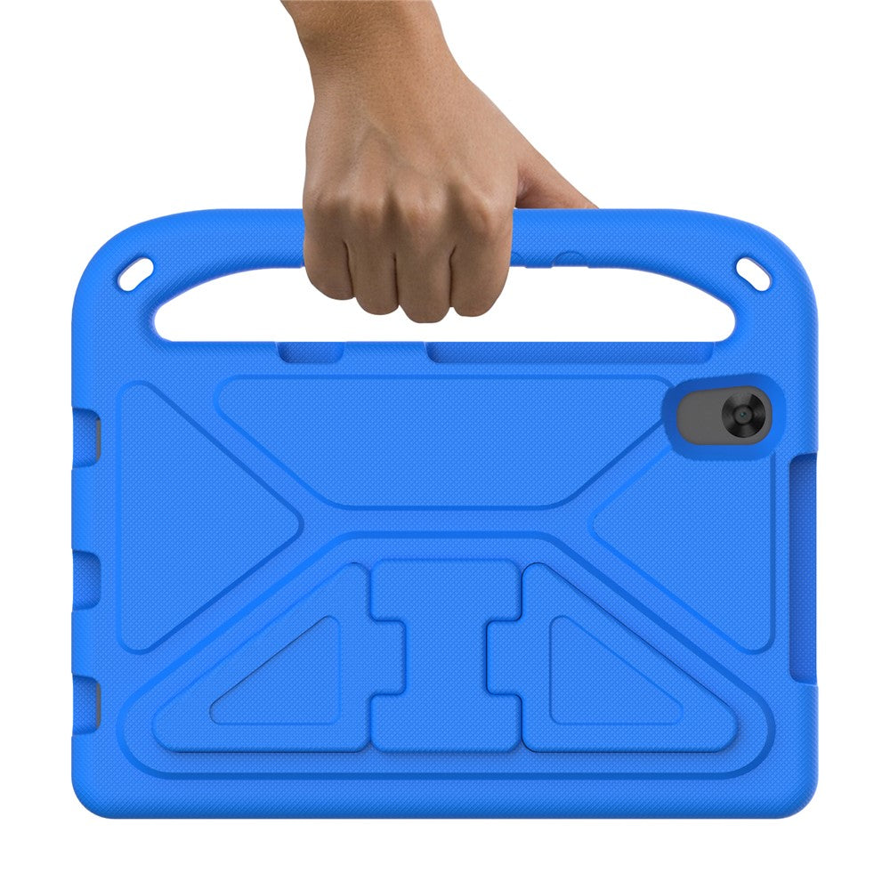 Handle Kickstand Light-Weight EVA Shockproof Protective Case Cover for Lenovo Tab M8 (1st Gen) TB-8505 / Tab M8 (2nd Gen) TB-8705 / Tab M8 (3rd Gen) TB-8506 - Blue