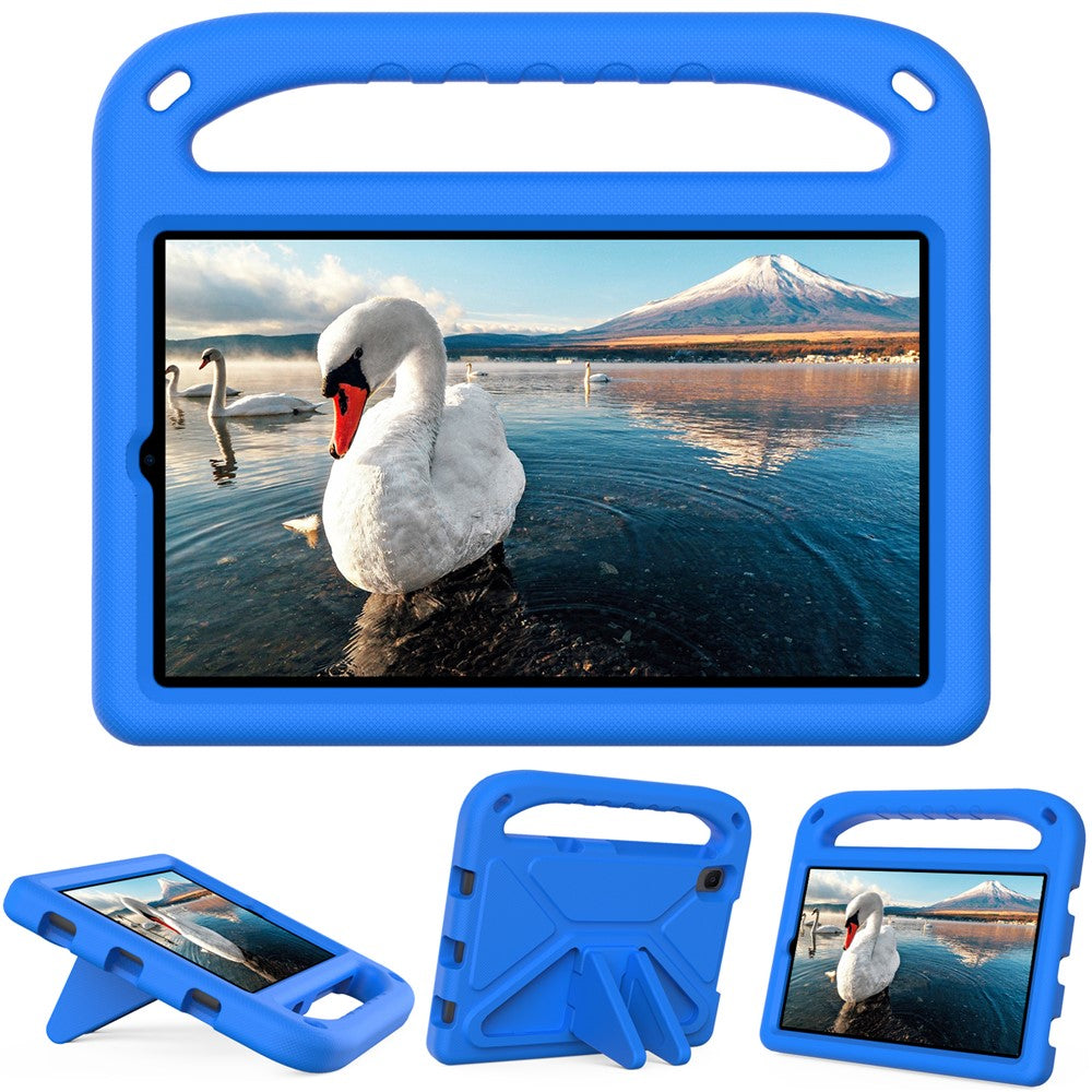 Handle Kickstand Light-Weight EVA Shockproof Protective Case Cover for Lenovo Tab M8 (1st Gen) TB-8505 / Tab M8 (2nd Gen) TB-8705 / Tab M8 (3rd Gen) TB-8506 - Blue