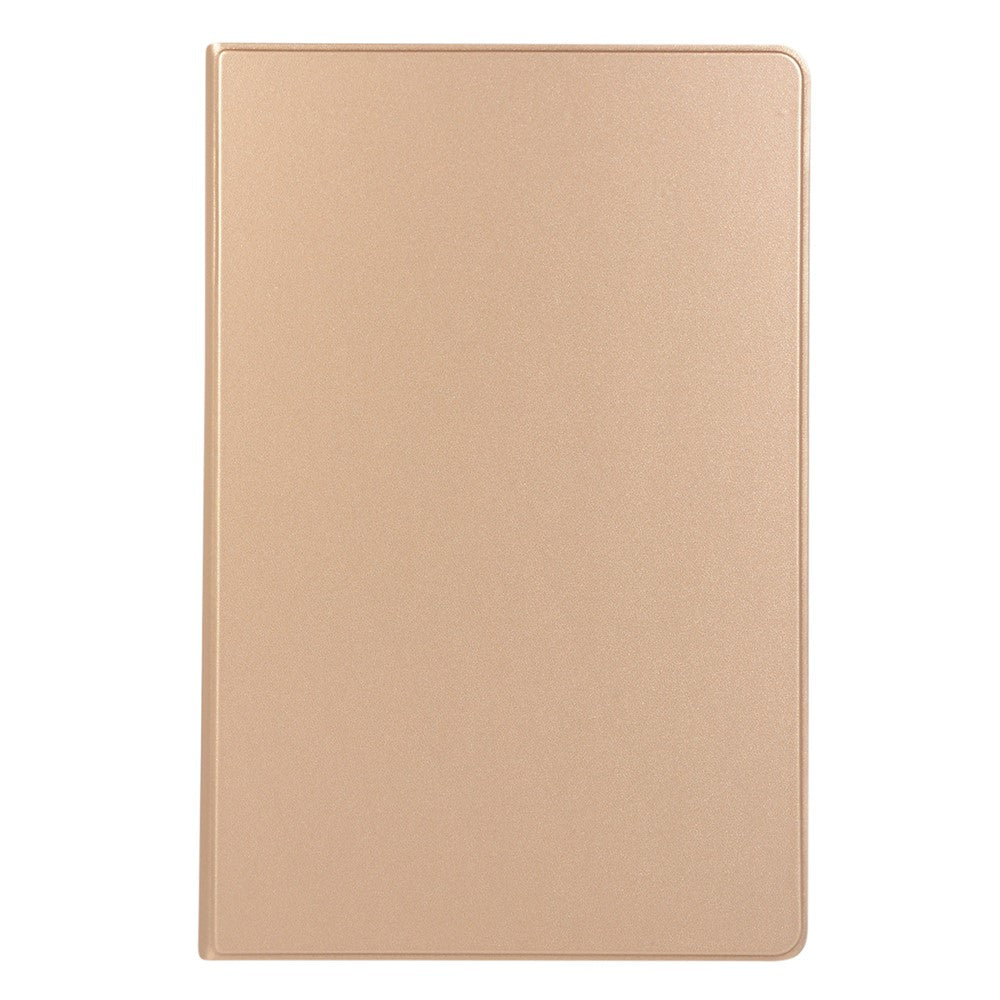 Shockproof PU Leather Shockproof Folio Stand Tablet Case Cover Protector for Lenovo Tab P12 Pro - Gold