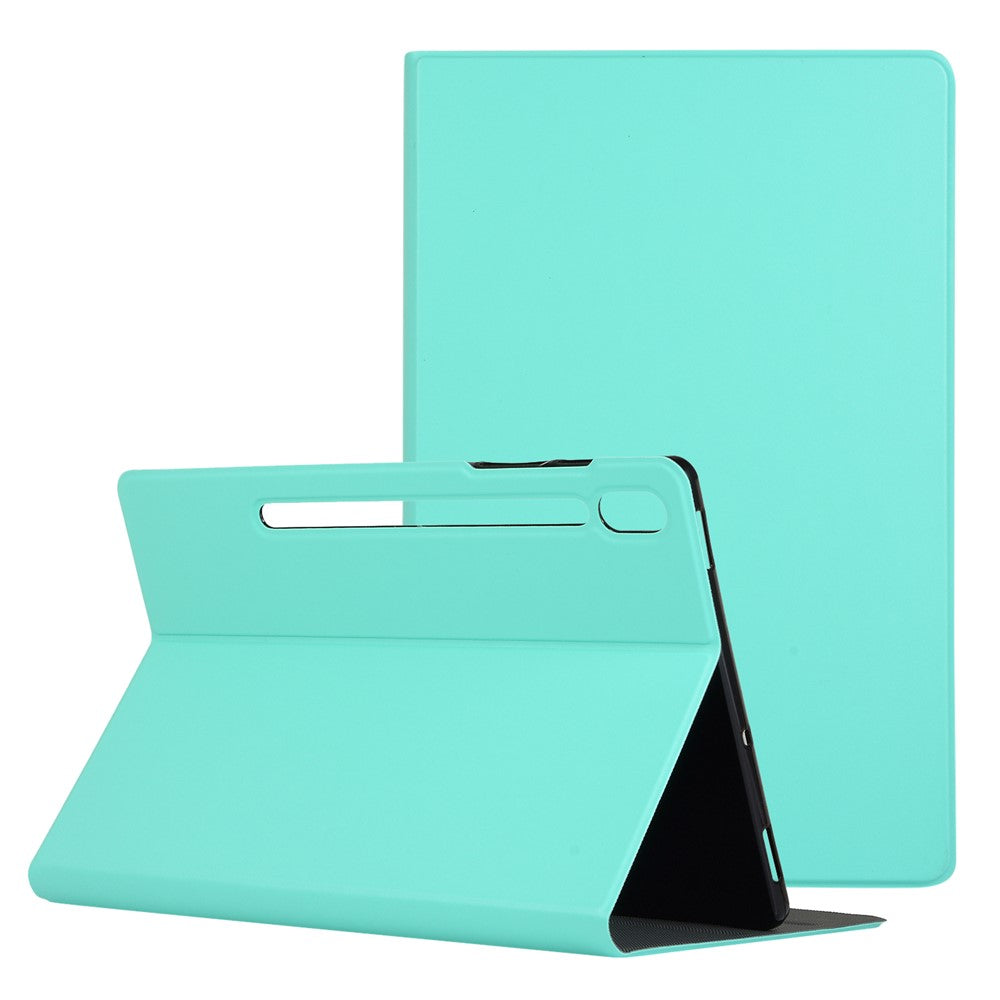 Shockproof PU Leather Shockproof Folio Stand Tablet Case Cover Protector for Lenovo Tab P12 Pro - Green