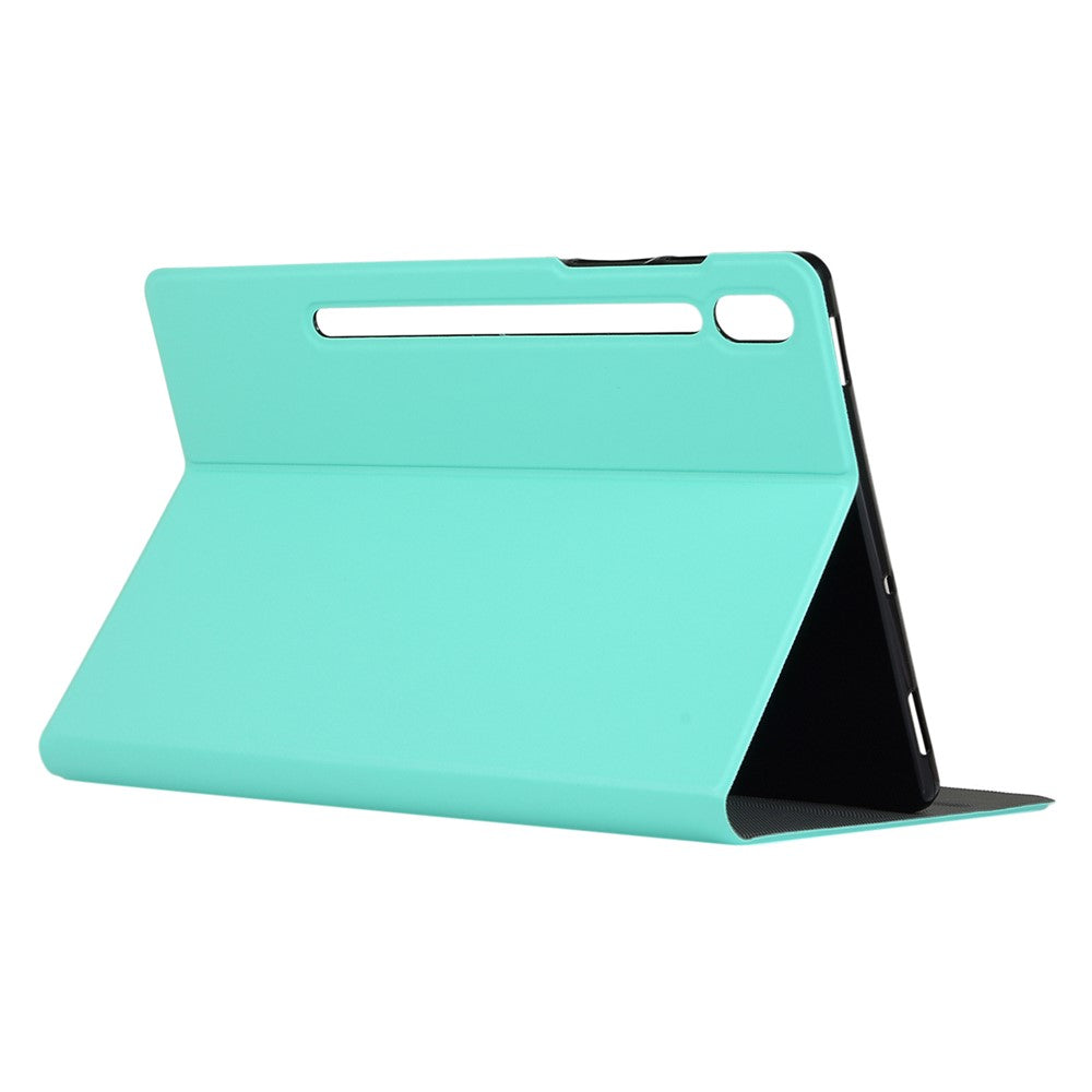 Shockproof PU Leather Shockproof Folio Stand Tablet Case Cover Protector for Lenovo Tab P12 Pro - Green